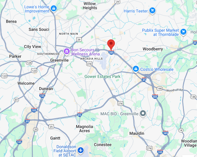 Google Map View of New Life Health